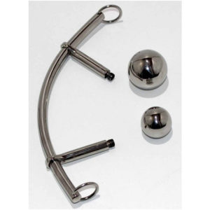 steel dual vaginal anal hanger