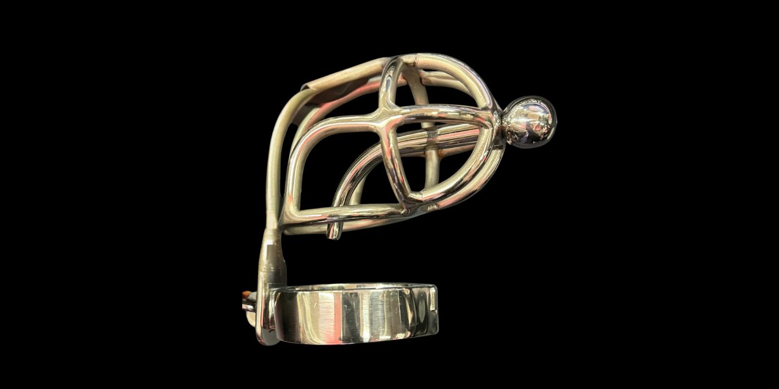 Surgical steel chastity devices
